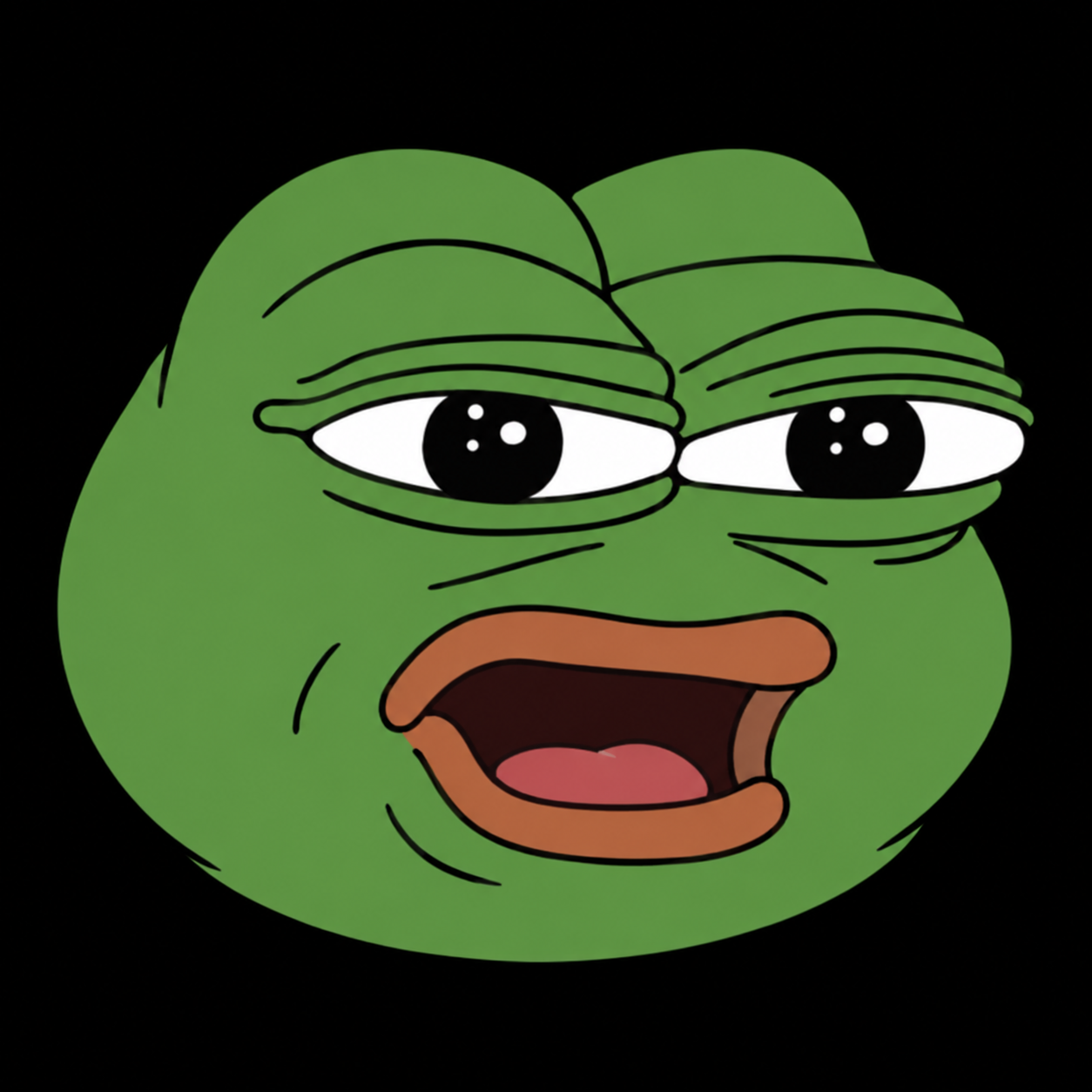 VPEPE, a green frog character